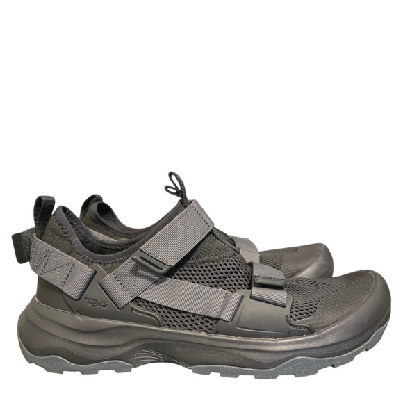Teva Outflow Universal Black Men Trail Outdoors Water Shoe 1136311 Size 12